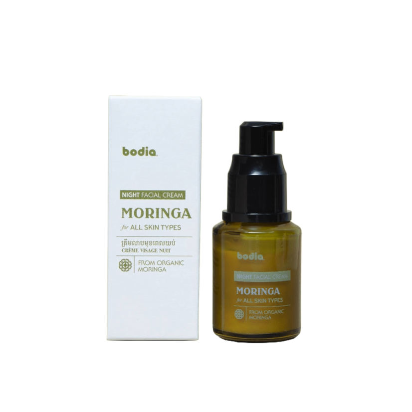 Noční krém na obličej - Moringa Bio