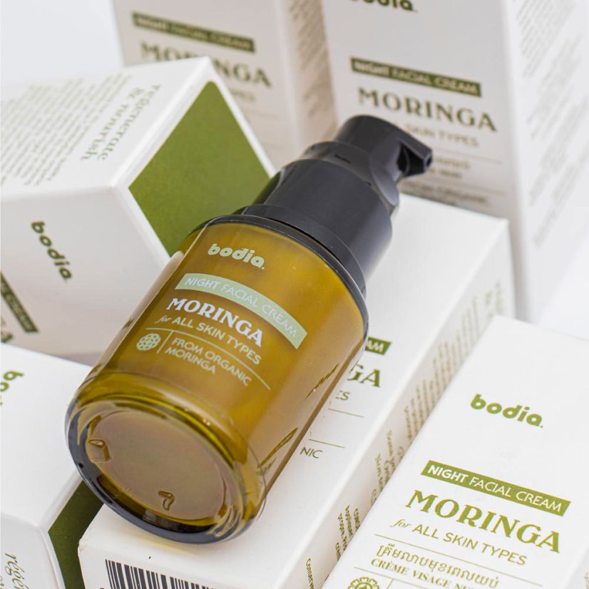 Noční krém na obličej - Moringa Bio