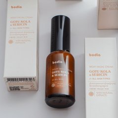 Noční krém na obličej - Gotu Kola & Sericin