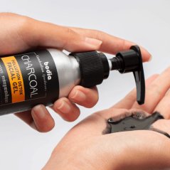 Exfoliační gel s aktivním uhlím - kokos