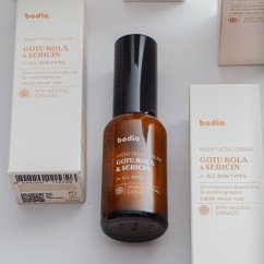 Noční krém na obličej - Gotu Kola & Sericin