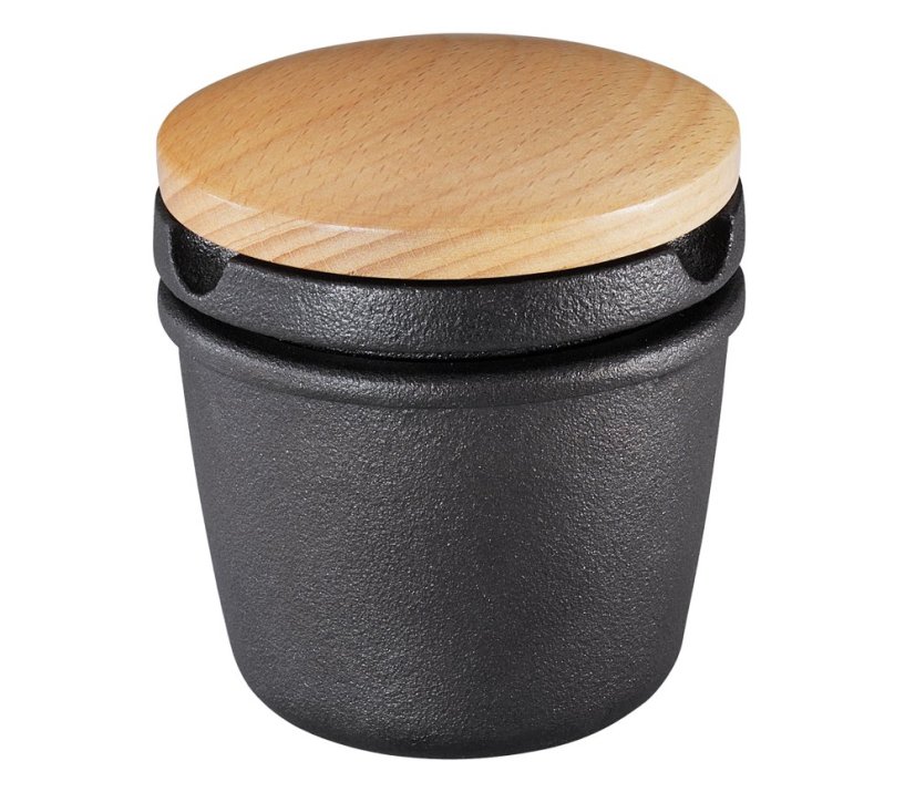 ZASSENHAUS Litinový hmoždíř se zásobníkem, průměr 8 cm